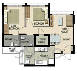 Blk 507A Angsana Breeze @ Yishun (Yishun), HDB 3 Rooms #451529401